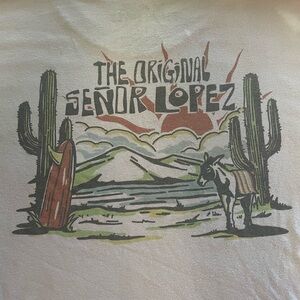 Señor Lopez Light Blue Eco-Tee XL